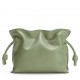 Loewe Flamenco Clutch Bag In Rosemary Calfskin