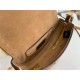 Fendi Moonlight Saddle Bag In Brown Calfskin