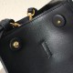 Prada Monochrome Small Bag In Black Saffiano Leather