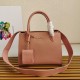 Prada Monochrome Small Bag In Pink Saffiano Leather