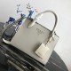 Prada Monochrome Small Bag In White Saffiano Leather