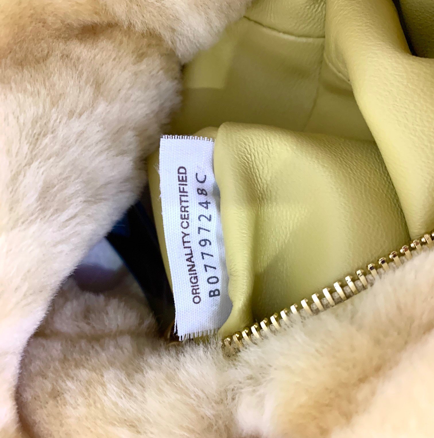 Bottega Veneta Jodie Mini Bag In Teddy Shearling