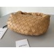 Bottega Veneta BV Jodie Mini Bag In Almond Intrecciato Lambskin