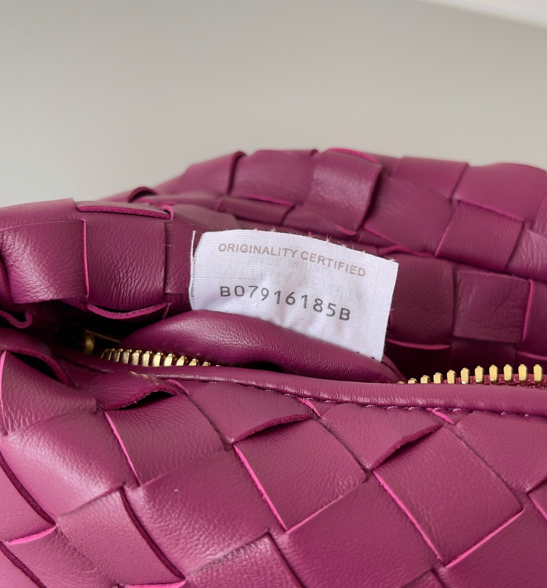 Bottega Veneta BV Jodie Mini Bag In Cinnabar Intrecciato Lambskin