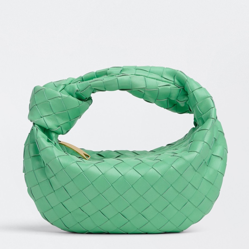 Bottega Veneta BV Jodie Mini Bag In Fountain Intrecciato Lambskin