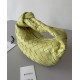 Bottega Veneta BV Jodie Mini Bag In Kiwi Intrecciato Lambskin