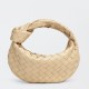 Bottega Veneta BV Jodie Mini Bag In Porridge Intrecciato Lambskin