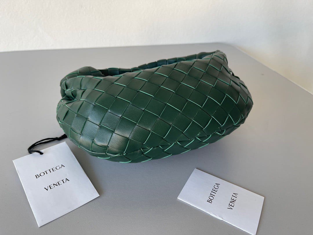 Bottega Veneta BV Jodie Mini Bag In Raintree Intrecciato Lambskin