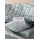 Bottega Veneta BV Jodie Teen Bag In Teal Washed Intrecciato Lambskin