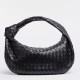 Bottega Veneta BV Jodie Small Bag In Black Intrecciato Lambskin