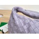 Bottega Veneta BV Jodie Mini Bag In Lilac Intrecciato Suede