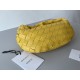 Bottega Veneta BV Jodie Mini Bag In Yellow Intrecciato Lambskin