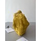 Bottega Veneta BV Jodie Mini Bag In Yellow Intrecciato Lambskin