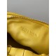 Bottega Veneta BV Jodie Mini Bag In Yellow Intrecciato Lambskin